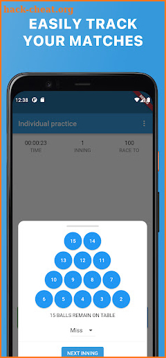 BilliardManager screenshot