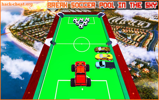 Billiards 8 Pool Ball Cars: Soccer Extreme Stunts screenshot