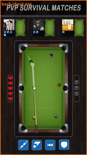 Billiards Fighting screenshot