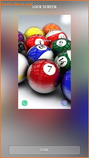 Billiards - RINGTONES and WALLPAPERS screenshot