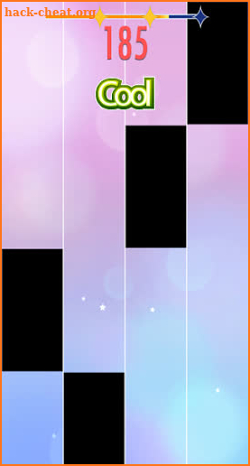 Billie Eilish - Bad Guy on Piano Tiles screenshot