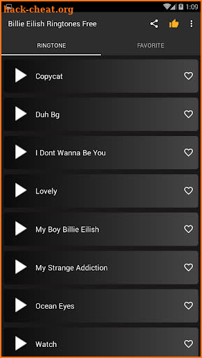 Billie Eilish ringtones free screenshot
