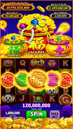 Billion Cash Slots Casino Game screenshot