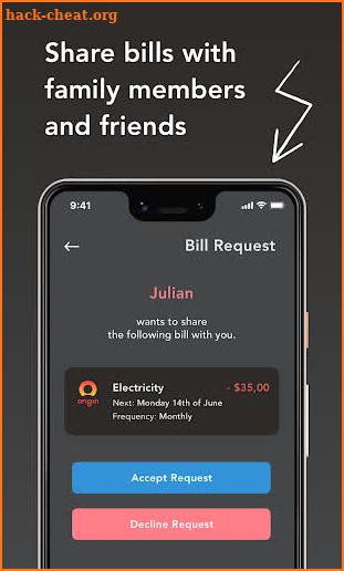 BillOut - Bill Organizer screenshot