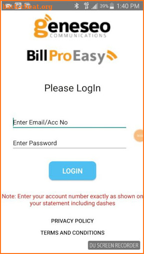 BillProEasy screenshot