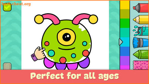 Bimi Boo Coloring for Kids screenshot