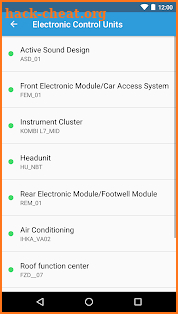 BimmerCode for BMW and Mini screenshot