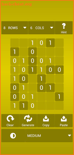 Binary Sudoku Generator screenshot