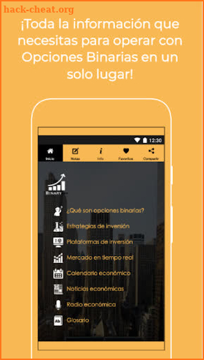 BinaryApp - Inversión en Opciones Binarias screenshot