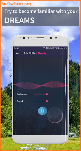 Binaural Beats meditation and relaxation screenshot