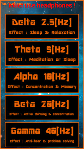 Binaural Beats - Pro screenshot