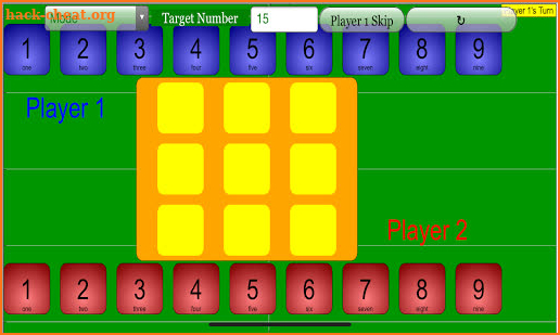 Bing Bang Go! a Tic Tac Toe Math Addition Game screenshot