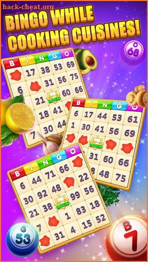 Bingo Cooking Delicious - Free Live BINGO Games screenshot