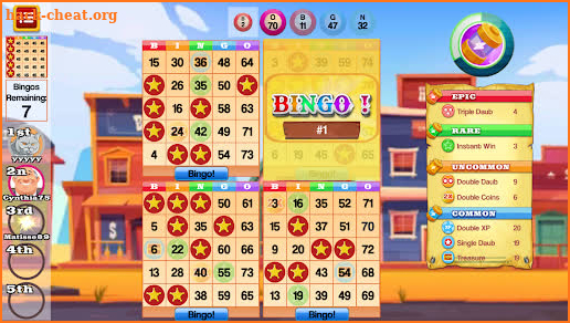 Bingo Country Stars BINGO Game screenshot