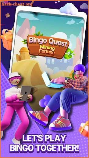 Bingo Quest:Mining Fortune screenshot