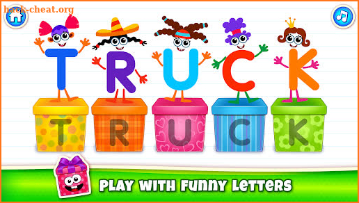 Bini ABC Kids Alphabet Games! screenshot