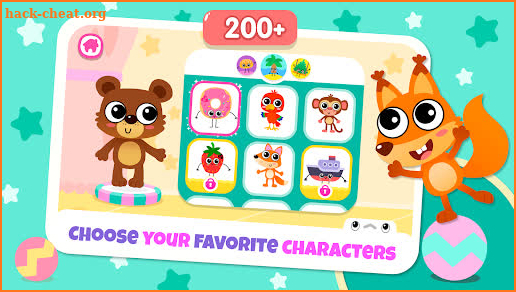 Bini Mega World games for kids screenshot