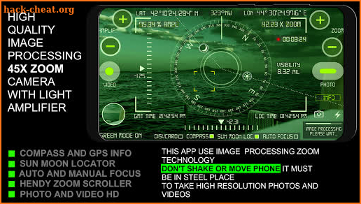 Binoculars LRS 45x zoom (Night Mode) screenshot