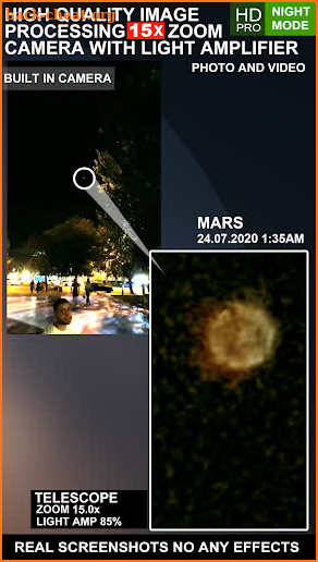 Binoculars Zoom V14: Image Processing Zoom screenshot