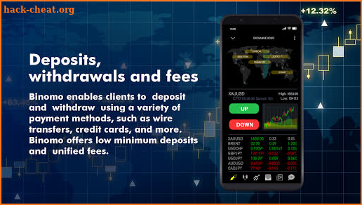 Binomo - online stock and options trading screenshot
