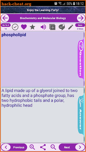 Biochemistry & Molecular Biology Exam Review. screenshot