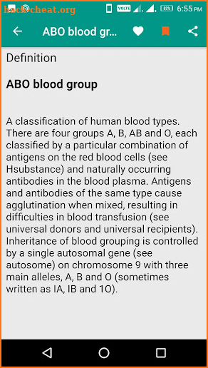 Biology Dictionary screenshot