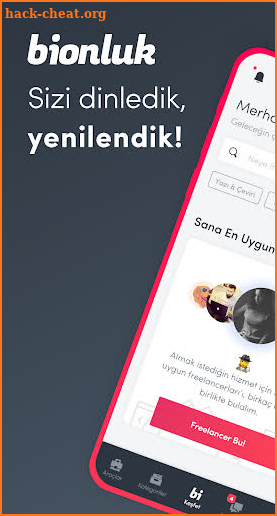 Bionluk - Yetenekli Freelancerlar screenshot