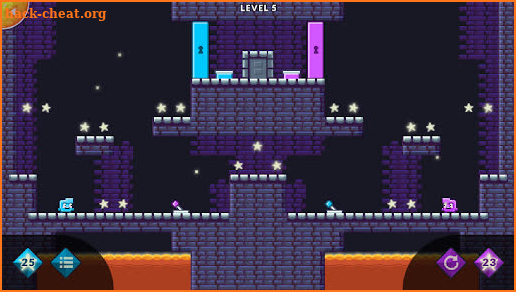 Bip and Pip lava adventure screenshot