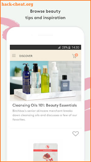 Birchbox screenshot