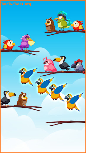 Bird Color Sort Puzzle screenshot