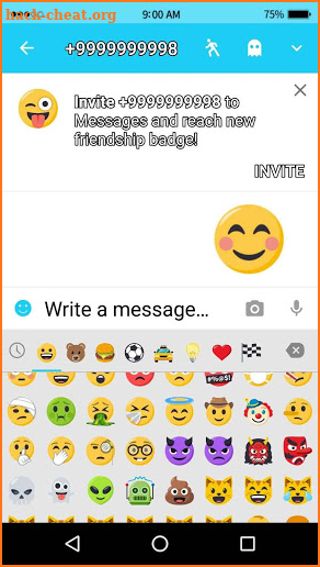 Bird Message screenshot