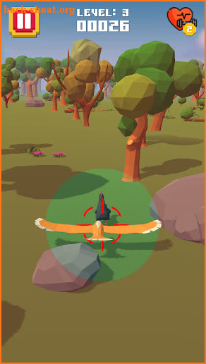 Bird of Prey Angry Birds Hunting Animals screenshot