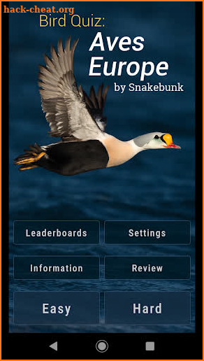 Bird Quiz: Aves Europe screenshot