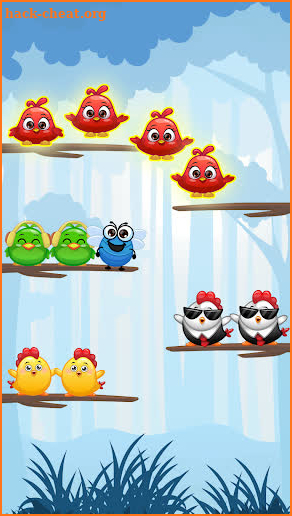 Bird Sort - Smart Puzzle screenshot