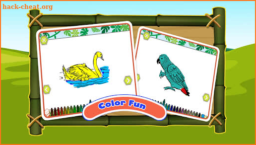 Bird Sounds Animal Kids Games - Puzzle & Coloring screenshot