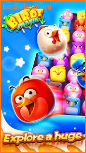 Birds Mania Match 3 screenshot