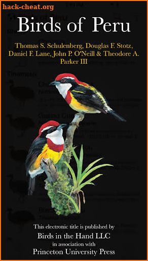 Birds of Peru screenshot