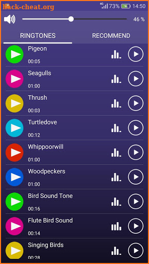 Birds Sounds Ringtones screenshot