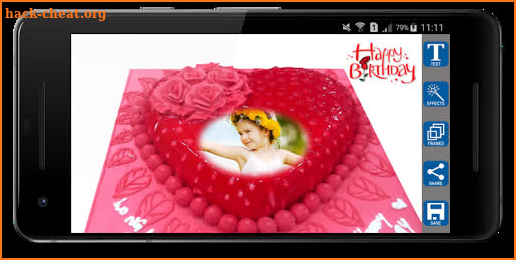 Birthday Cake Photo Frames screenshot