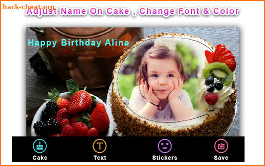 Birthday Cake With Name : Birthday Wishes screenshot