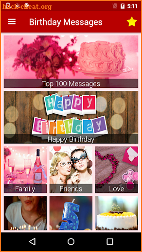 Birthday Cards & Messages - Wish Friends & Family screenshot