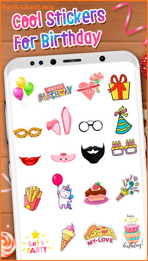 Birthday cards - Photo frames editor screenshot