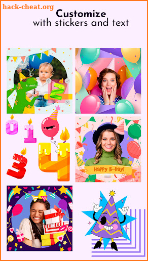 Birthday Frames Photo Editor screenshot