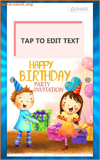 Birthday Invitation Card Maker screenshot