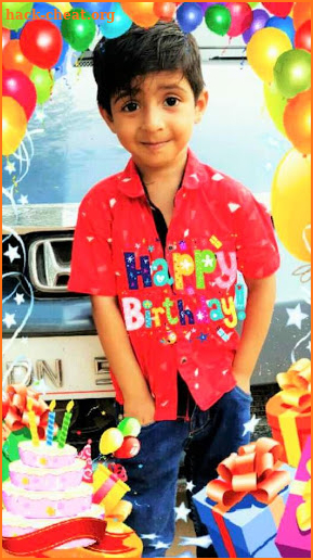 Birthday Photo Frame 2018 Birthday Photo Editor screenshot