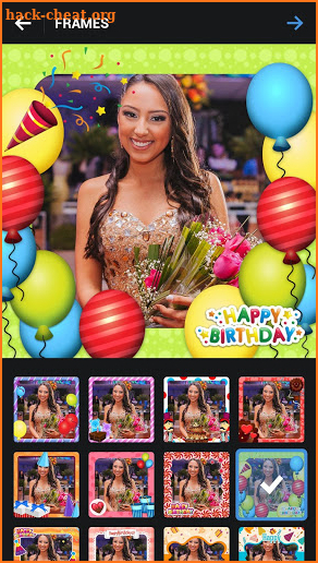 Birthday Photo Frames screenshot