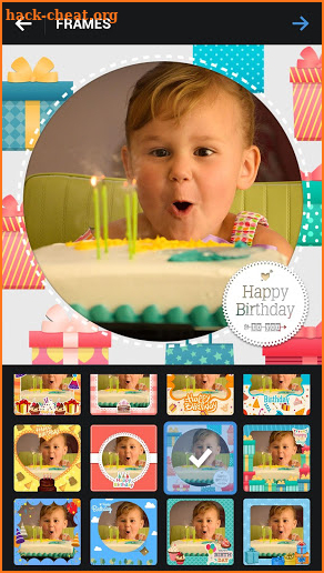 Birthday Photo Frames screenshot