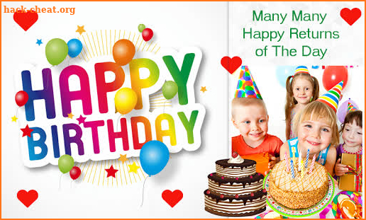 Birthday Photo Frames - Birthday Photo Editor screenshot