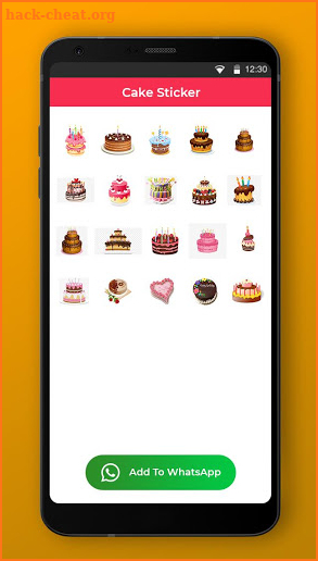 Birthday Stickers for WhatsApp : WAStickerApps screenshot