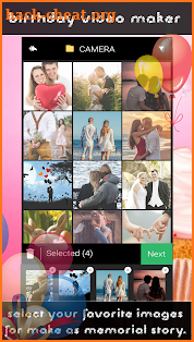 Birthday Video Maker screenshot